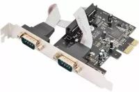 Контроллер RS232 Orient XWT-PE2S PCI-Express на 2 COM порта 9M WinChipHead CH382L