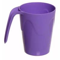 Кружка Martika Чезаре для горячих напитков 400 мл, фиолетовый