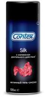 Гель-смазка интимная `CONTEX` SILK (силиконовый) 100 мл