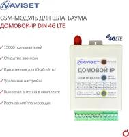 GSM-модуль для шлагбаума и ворот Домовой-IP DIN 4G LTE