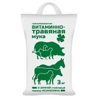 Добавка для животных Витаминно-травяная мука 3кг, Ваше Хозяйство