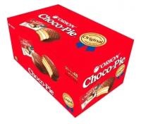 Пирожное Orion Choco Pie Original, суфле, шоколад, 1440 г, 48 шт. в уп