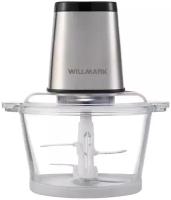 Измельчитель WILLMARK WMC-7288SS со стеклянной чашей 2 л, мощность 550 Вт