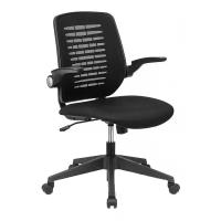 Кресло CH-495 черный TW-01 Neo сетка/ткань крестов. пластик / Офисное кресло для оператора, персонала, сотрудника, для дома