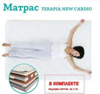 Ортопедический матрас ASKONA Cardio серия Terapia New, с зональным пружинным блоком, 160х200 см