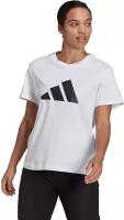 Футболка adidas W FI 3B TEE, размер S, white