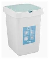 Контейнер для мусора SVIP SV4544СХ сухие отходы, для раздельного сбора, 25 л, белый
