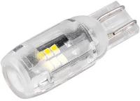 Автолампа диод T10 (W5W) 12V 15 SMD диодов без цоколя 1-конт Белая SKYWAY Салон, габариты