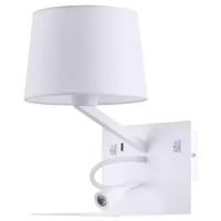 Бра Arte Lamp Ibis A1056AP-2WH, E27