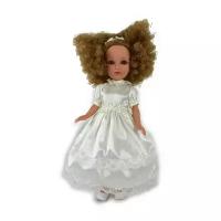 Кукла Vidal Rojas Мари кудрявая блондинка в белом платье (в подарочной коробке), 41 см, 4513