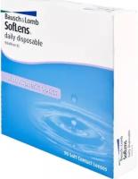 Контактные линзы Bausch & Lomb Soflens Daily Disposable, 90 шт., R 8,6, D -3