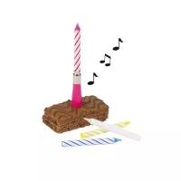 Свеча музыкальная HAPPY BIRTHDAY Н120 мм для торта разноцветная 'PAPSTAR' 1/12