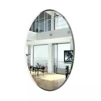 Зеркало 049Ф, ШхВ 58х90 см, зеркало с полным фацетом, толщина зеркала 4 мм, горизонтальное или вертикальное крепление