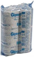 Gipset / Гипсет - бинт гипсовый быстросхватывающий, 15 см x 3 м, 2 шт