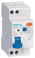 Дифференциальный автомат CHINT NBH8LE-40 (1P+N) 2П 30 мА C 4.5 кА электромеханический 6 А 30 мА