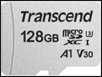 Карта памяти Micro SD Transcend 300S 128GB Class10 100MB/s (TS128GUSD300S)