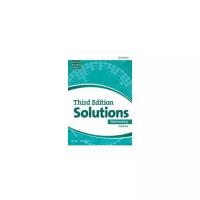 Solutions elementary 3rd edition. Third Edition solutions Elementary. Solutions Elementary 3rd Edition Workbook гдз. Учебник third Edition solutions Elementary.