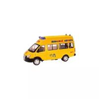 Автобус Play Smart Автопарк Школьный автобус (9707-C) 1:29, 9 см, желтый