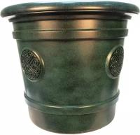 Горшок кашпо для цветов Medallion диаметр 50 см 40 литров Малахит Ар. Е81-7, ТЕК. А. ТЕК
