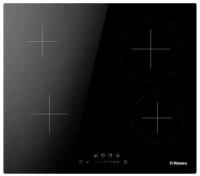 Электрическая варочная панель Hansa BHC633077, цвет панели черный, цвет рамки черный