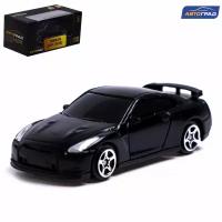 Машина металлическая NISSAN GT-R,1:64, цвет чёрный матовый