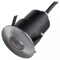 Настенный светильник уличный светодиодный цвета никеля IP65 4000K Lightstar Ipogeo 384415
