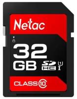 Карта памяти Netac P600 SDHC 32Gb Сlass 10 R80/W10MB/s (NT02P600STN-032G-R)