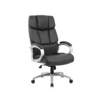 Кресло офисное BRABIX PREMIUM «Blocks HD-008», нагрузка до 200 кг, экокожа, черное, 531944
