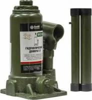 Домкрат бутылочный гидравлический для мототехники БелАК ЭКО БАК.70012 (3 т) темно-зеленый