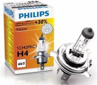 Лампа галогенная Philips Vision H4 (P43t) 12В 55/60Вт 3200К 1 шт