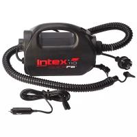 Насос электрический Intex QUICK-FILL HIGH PSI, 12В/220В, 2-х скоростной, 3 насадки в комплекте (68609)