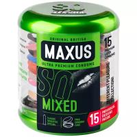 Презервативы микс-набор MAXUS Mixed №15 с кейсом