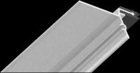 Теневой профиль для гипсокартона KRAAB GIPPS с демпфером 3-12, алюминий (1,5 мм)
