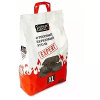 Уголь березовый SuperGrill отборный XL 3 кг
