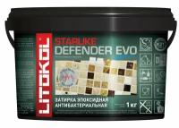 Затирка Litokol Starlike Defender Evo S.100 bianco assoluto 1 кг