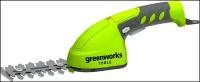 Кусторез Greenworks 7,2V (1600107)