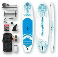 SUP-доска надувная для сапбординга EasyRider WAVE 10.6 WHITE supboard/ сапборд