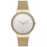 Наручные часы SKAGEN Freja, золотой, белый