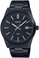 Наручные часы CASIO Collection Наручные часы Casio Collection MTP-VD03B-1A мужские, кварцевые, водонепроницаемые, серебряный, черный