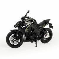 Мотоцикл WELLY 1:18 Kawasaki Z1000 R 2017 черный