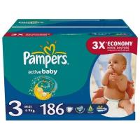 Pampers подгузники Active Baby 3 (4-9 кг)