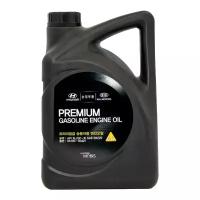 Синтетическое моторное масло MOBIS Premium Gasoline 5W-20, 4 л, 1 шт