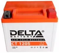 Аккумуляторная батарея DELTA 1205 YTX5L-BS, YTZ7S 6СТ5