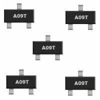 AO3400 A09T транзистор 5 шт. SOT23 SMD схема FDN339AN аналог SN74LVC1G125DBVR характеристики цоколевка datasheet А09Т MOSFET A03400