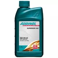 Моторное масло Addinol Superior 040 0W-40, 1 л