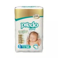 Predo подгузники Premium Comfort, 54 шт., белый