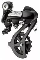 Переключатель задний 7/8 ск, SHIMANO M310 Altus, короткая лапка, черн, б/уп