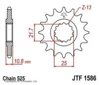 Звезда ведущая (передняя) JTF1586.16 525