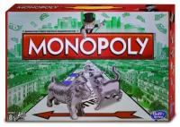 Игра настольная Монополия Классическая версия с котиком/ Настольная Игра Monopoly / Настольная игра для детей и взрослых