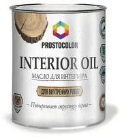 Масло для интерьера Interior PROSTOCOLOR Oil 0,75 л эбеновое дерево